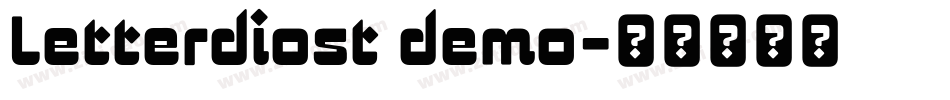Letterdiost demo字体转换